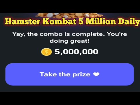 Hamster Kombat Today Combo Cards | Daily Combo Missions 06.06.2024