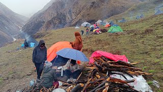 This is Himalayan Village Life in Dolpa Nepal Yarshgumba Hunters | Organic Food Cooking|