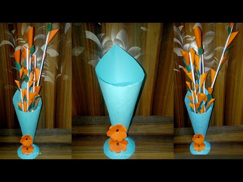 How to Make Flower Bouque at Home || Easy way || Paper Crafts || Diy ||