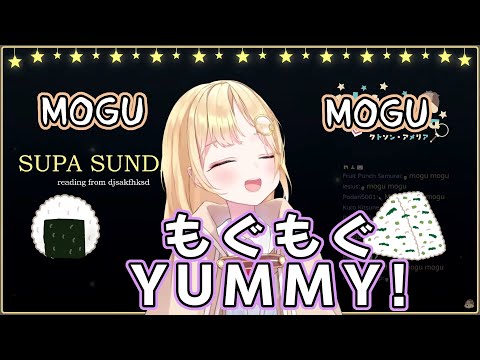 【ワトソンアメリア/切り抜き】アメリアのもぐもぐYUMMY!【ホロライブEN/猫又おかゆ】