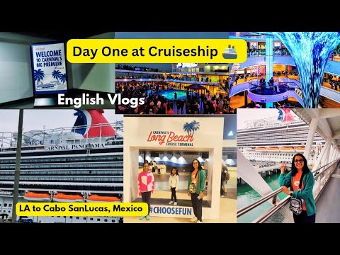 Cruise Ship 🚢 Series : Carnival Panorama Day ONE | Lifetime Experience my first ever Cruise Trip 🚢