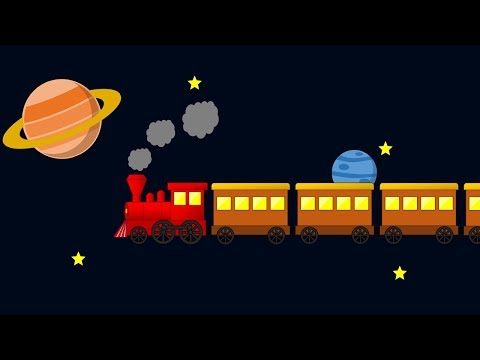 Choo Choo Train Nursery Rhyme, Kids Animation