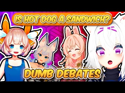 Filian Takes on the MOST UNHINGED VTUBERS in Dumb Debates