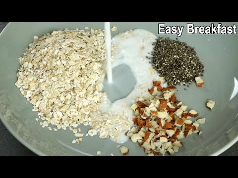 10 Minutes Oats breakfast Recipe | Easy Breakfast