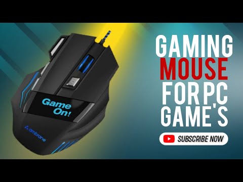 Gaming Mouse Unboxing || Ambrane Mouse Trone #gaming #mouse #unboxing #gamer #ambrane