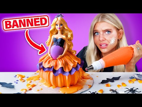 I Turned BANNED Kid Toys into Halloween Cakes