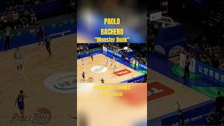 Paolo Bachero 'Monster Dunk' | FIBAWC2023 MANILA | #fibaworldcup #basketball #teamusa #paolobachero