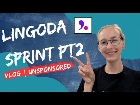 Lingoda Sprint Vlog PT 2 | UNSPONSORED