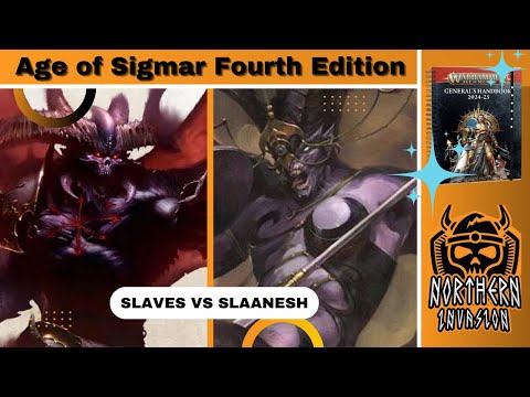 Slaves to Darkness Vs Hedonites of Slaanesh (2000pts): Age of Sigmar Battle Report