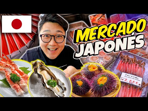 ¡VISITANDO un MERCADO JAPONÉS!