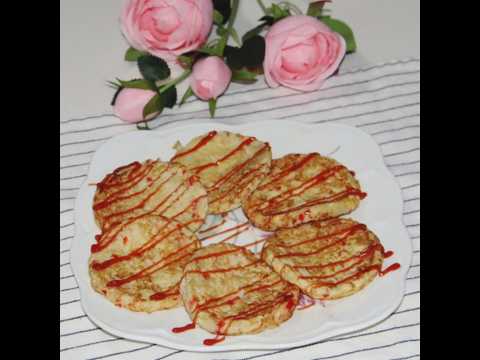 Making Mushroom Crammy Pancakes, a Great Snack with Makgeolli on a Rainy Day