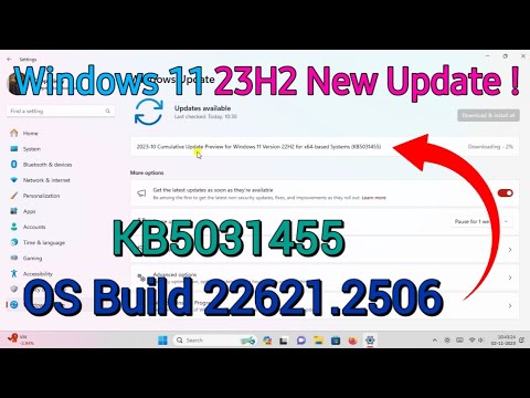 Whats New Features in Windows 11 23H2 !