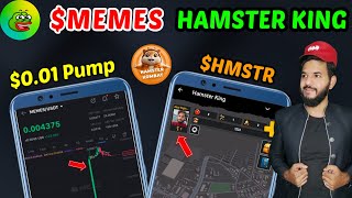 Memeland $MEMES Token Withdrawal | Hamster Kombat Hamster king new web3 game | Hamster new updates