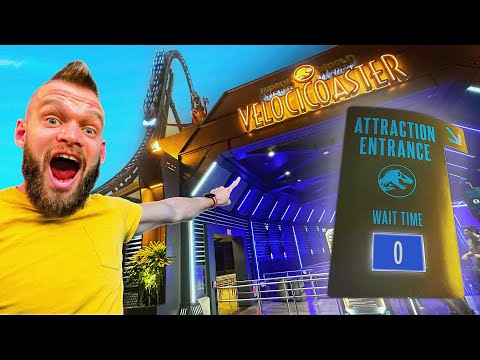 Riding SCARY Roller Coasters with NO LINES at Universal Orlando!