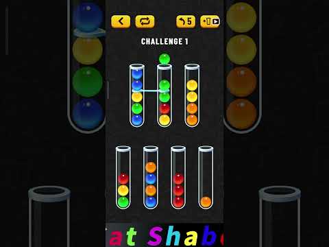 Ball Sort Puzzle Challenges Level 1