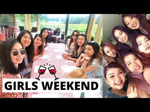 Hunter Valley Girls Trip - Wine Tasting, Cute Animals & Gardens // Travel VLOG | POONSKIES