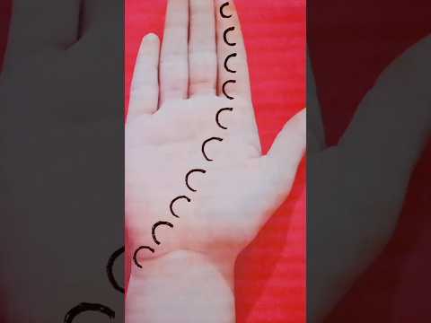 Easy beautiful C letter mehndi design #mehndi #mehndidesign #youtubeshorts #shorts @mehndiwali23