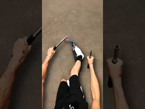 How to break your scooter💀 #scooter #skatepark