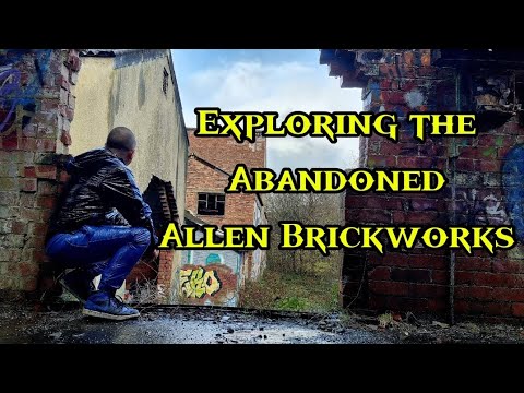 Exploring the Abandoned Allen Brickworks . The Graffiti Village. Halifax.