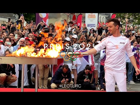 Relais Flamme Olympique - ANGERS (JO PARIS 2024)