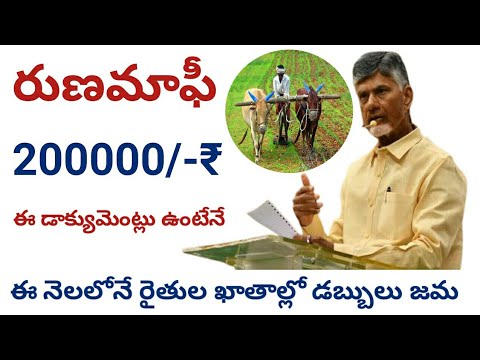 rythu runa mafi 2024 ap latest news || runa mafi 2024 news andhra pradesh@ConnectingChandra