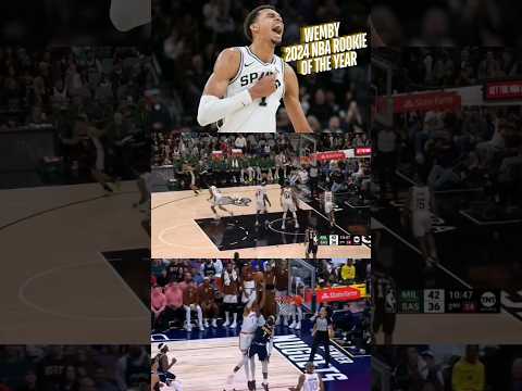 😤 #SanAntonioSpurs Wemby #Viral NBA ROTY Highlights! #shorts #nba  #reels #fyp #foryou #espnnba