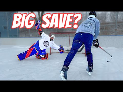 I PLAYED GOALIE vs. KANE VAN GATE.