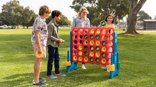 ECR4Kids Jumbo 4-to-Score, Giant Connect 4-in-a-Row Game