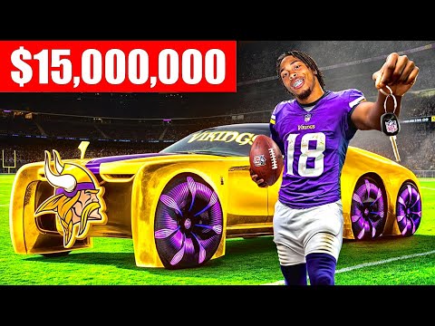 $1 VS $15,000,000 Cars of NFL Players