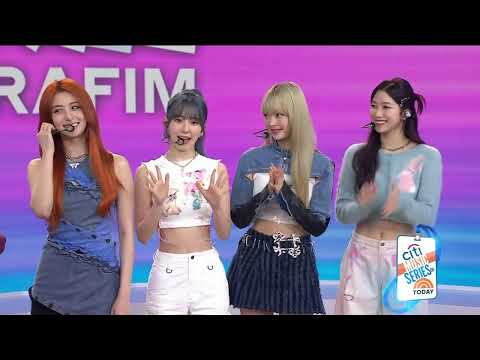 LE SSERAFIM (Kpop girl group) - Perfect Night - US TV Debut - Best Audio - Today - October 30, 2023