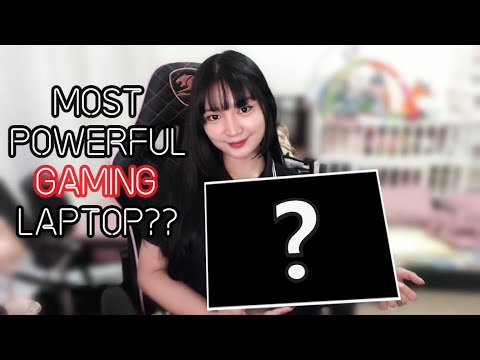 THE MOST POWERFUL GAMING LAPTOP YET | Unboxing the MSI GE76 RAIDER | Sachi Gomez