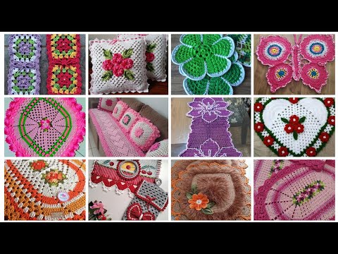 Impresionantes y hermosas ideas de patrones de crochet hechos a mano para decoraciones del hogar