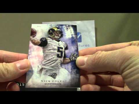 2015 Topps Inception Football Box Break