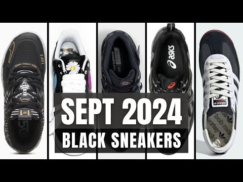 BEST BLACK Sneaker Release in September 2024