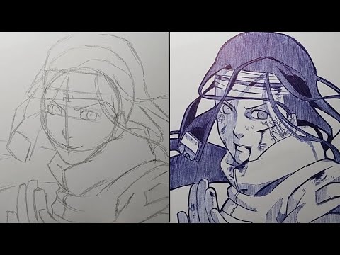 How To Draw Neji Hyuga Step By Step - [Naruto Shippuden]