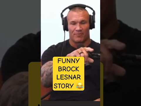 RANDY ORTON TELLS FUNNY LESNAR STORY ! #lol #reels #wwe #shorts #aew #omg #ytshorts #viral #ecw #tna