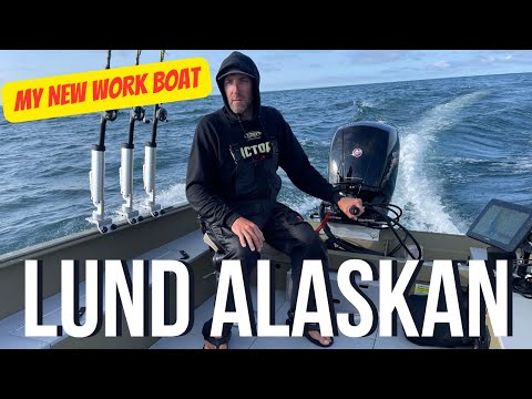 Lund Alaskan Set Up - My new 20 Foot Aluminum Boat Walk Through