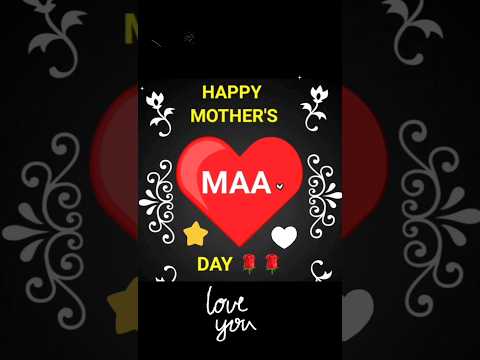 MOTHER'S DAY ❤ | Happy Mother'S Day🌹| #shorts