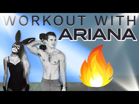 Ariana Grande Full Body Dumbbell Workout (Arms, Legs, Butt, Core) | PRIDEFIT