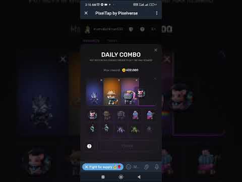 pixel verse daily combo solved