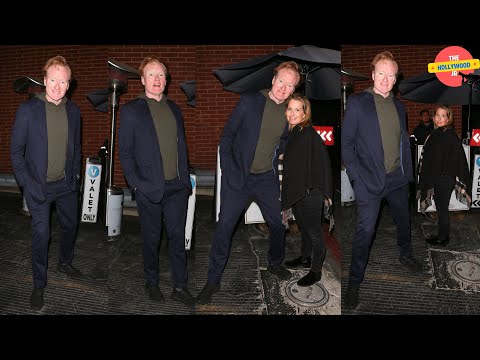 CONAN O'BRIEN MENTIONS THE DIDDY CASE AFTER DINNER IN BEVERLY HILLS, CA!!