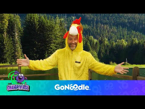 Squatchy Talk: Chicken Dance | The Champiverse | GoNoodle