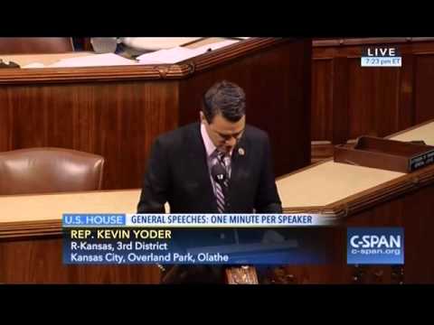 Rep. Yoder Speaks Out Against President’s Guantanamo Closure Plan on House Floor