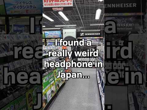 The weirdest headphone I found in Japan - NWM One Open-Ear Headphones #headphones #audiophile