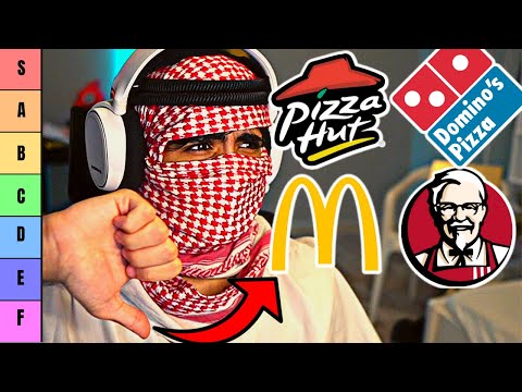 MaskedArab's Fast Food Tier List