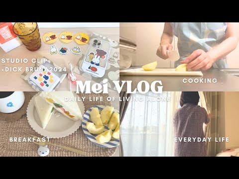 【vlog】アラフォーOL👩🏻‍💼平日・休日マイペースな6days| studio CLIP×Dick Bruna2024購入品☺️|アローズ&ジェラピケでお買い物🛍️