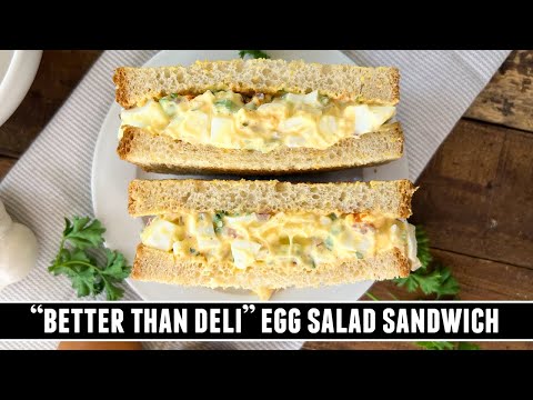 "Better than Deli" Egg Salad Sandwich | Quick & Easy Recipe