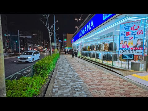 Japan: Suburban South Tokyo Evening Walk • 4K HDR