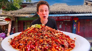 Death by Chili!!🌶️ SPICIEST CHINESE FOOD in Hanzhong, China! 🇨🇳