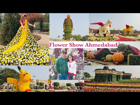 Flower Show Ahmedabad 2024 | VlogGoals